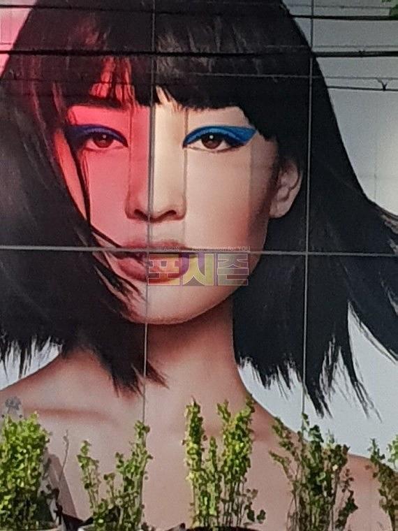 K현대미술관 투명시트랩핑 작업
