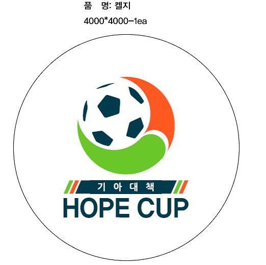 장충체육관 HOPE CUP 현수막