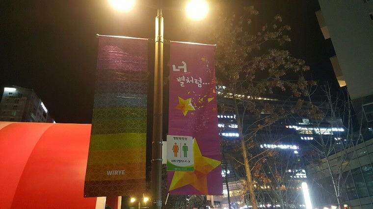 솔벤 후렉스 가로등 양면배너, 디자인 120개 총 380조 LH위례신도시 제작 및 시공