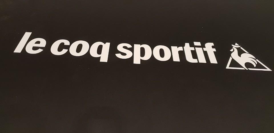 하남스타필드 목공 및 방염시트 출력 및 시공 _ Le Coq Sportif 프랑스 스포츠 라이프스타일 르꼬끄 스포르티브
