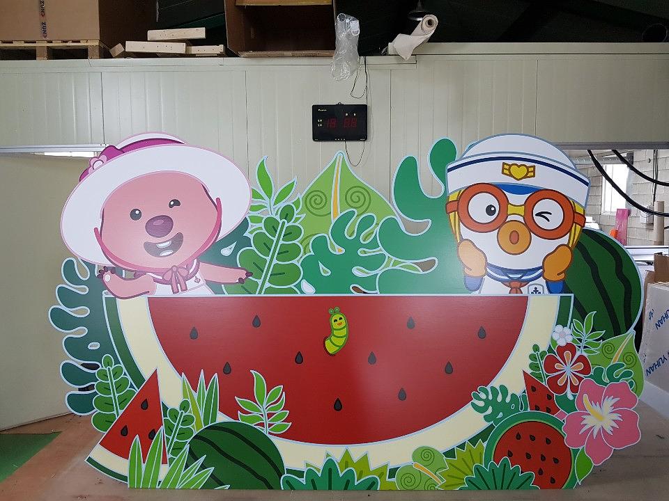 뽀로로 포토존 폼보드