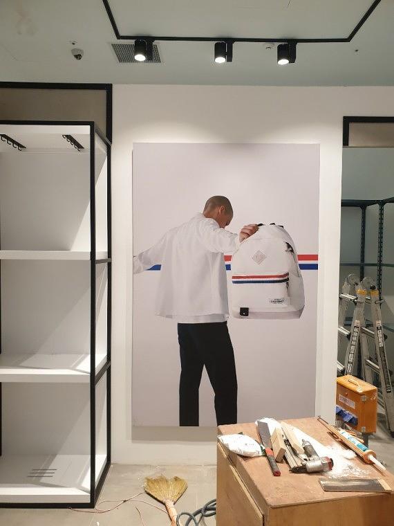 이스트팩_코엑스 방염시트 제작 및 시공