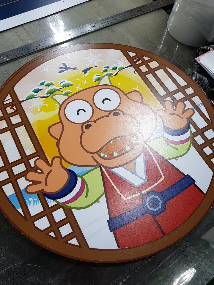 뽀로로 폼보드 단면,양면 제작