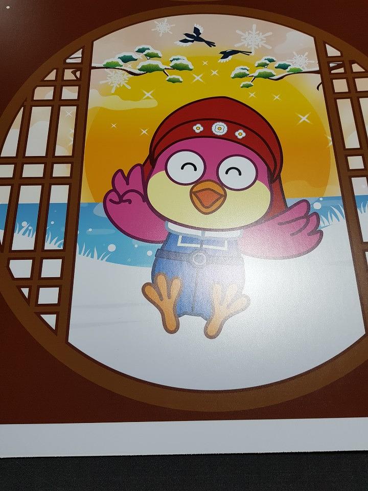 뽀로로 폼보드 단면,양면 제작