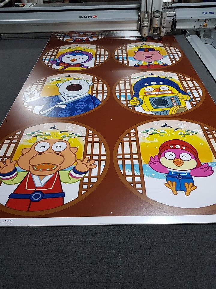 뽀로로 폼보드 단면,양면 제작