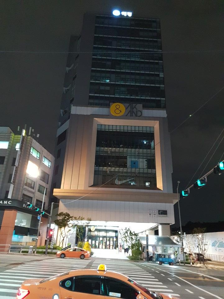 애경백화점 제주항공 출력 시공
