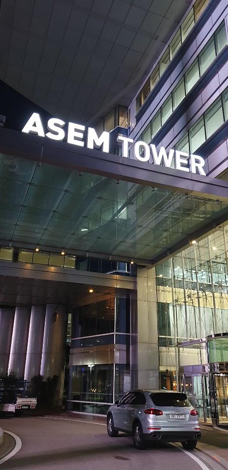 ASEM TOWER 방염시트 제작및시공