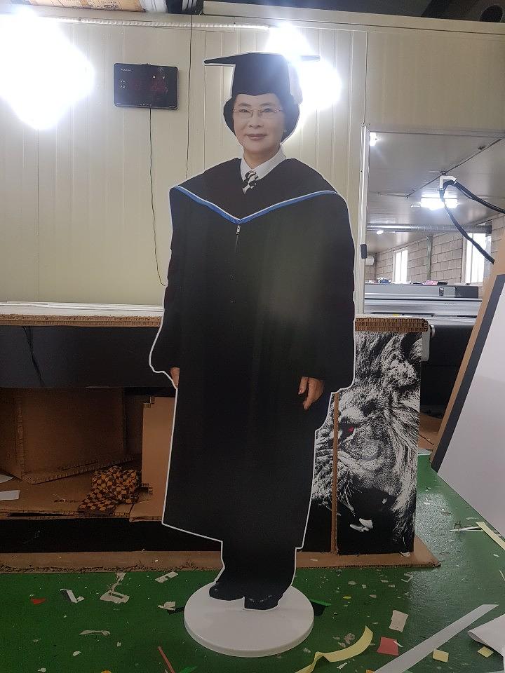 등신대 (원형거치대) 제작