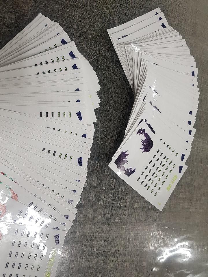프로젝트문 스티커 2000EA 제작