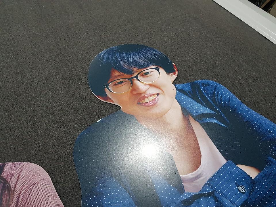 폼보드5T 등신대 30EA제작