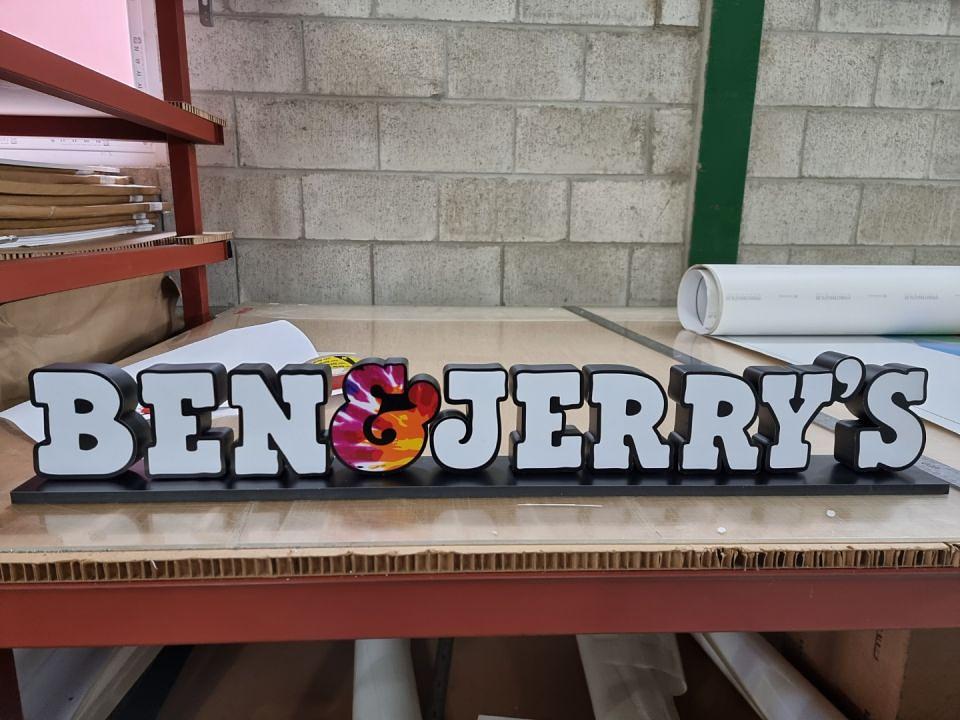 BEN&JERRY'S 폼보드 포맥스 스카시 제작