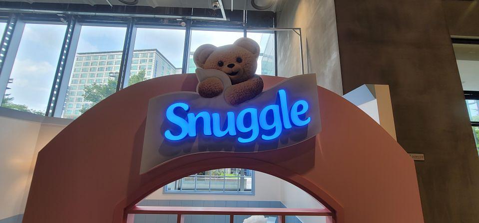Snuggle 사인물 제작 및 시공