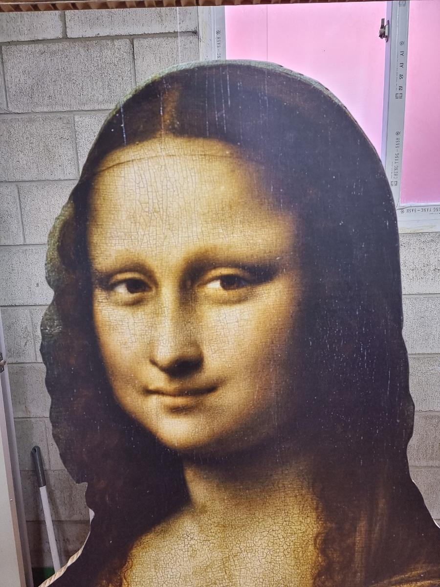 모나리자 허니콤보드 제작