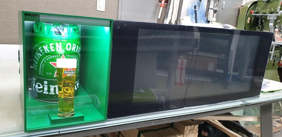 전국이마트매장/하이네켄맥주 ㆍ아크릴매대 ㆍ제작ㆍ시공