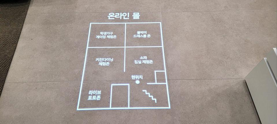 1월 5일 에넥스. 강남본사 쇼룸 매장. 제작물. 제작 및 시공