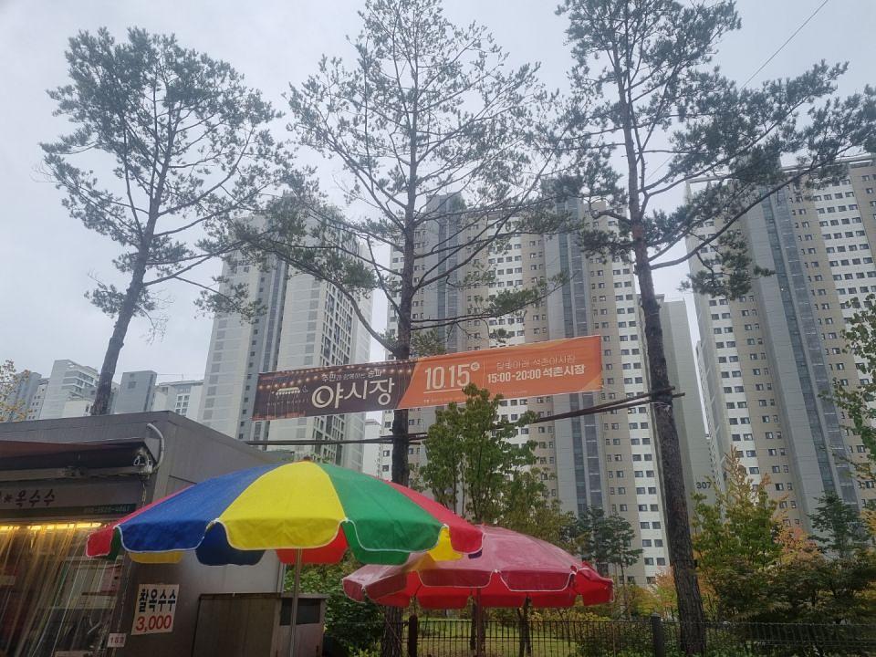 송파구청 풍납시장 석촌시장 야시장