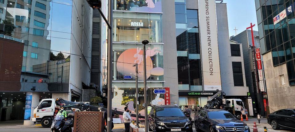 이브자리 삼성동매장 실사제작 및 시공