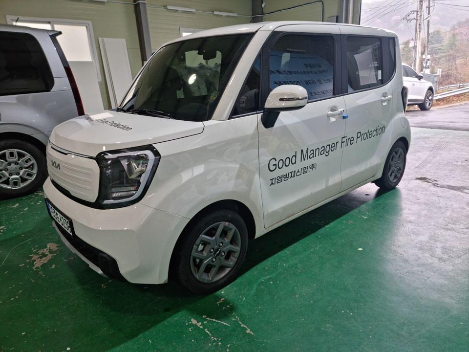 4/6 지엠방재산업 모닝 부분랩핑
