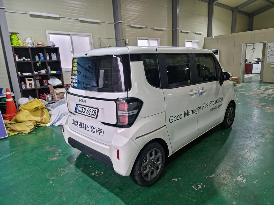 4/6 지엠방재산업 모닝 부분랩핑