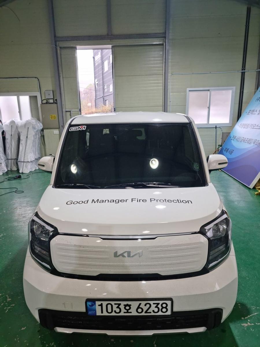 4/6 지엠방재산업 모닝 부분랩핑