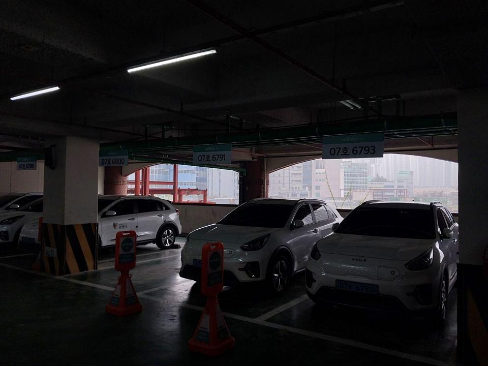 4/6기아자동차. 광명시청지하. 사인 제작및시공