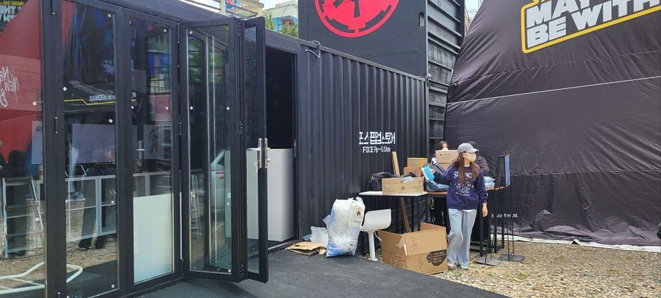 4월 26일 전주국제영화제행사장- 제작및 시