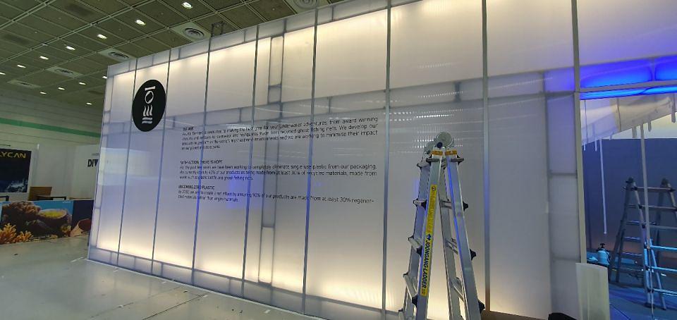 2023년 2월 15일 코엑스/ 포스엘리먼트 부스 제작 및 시공