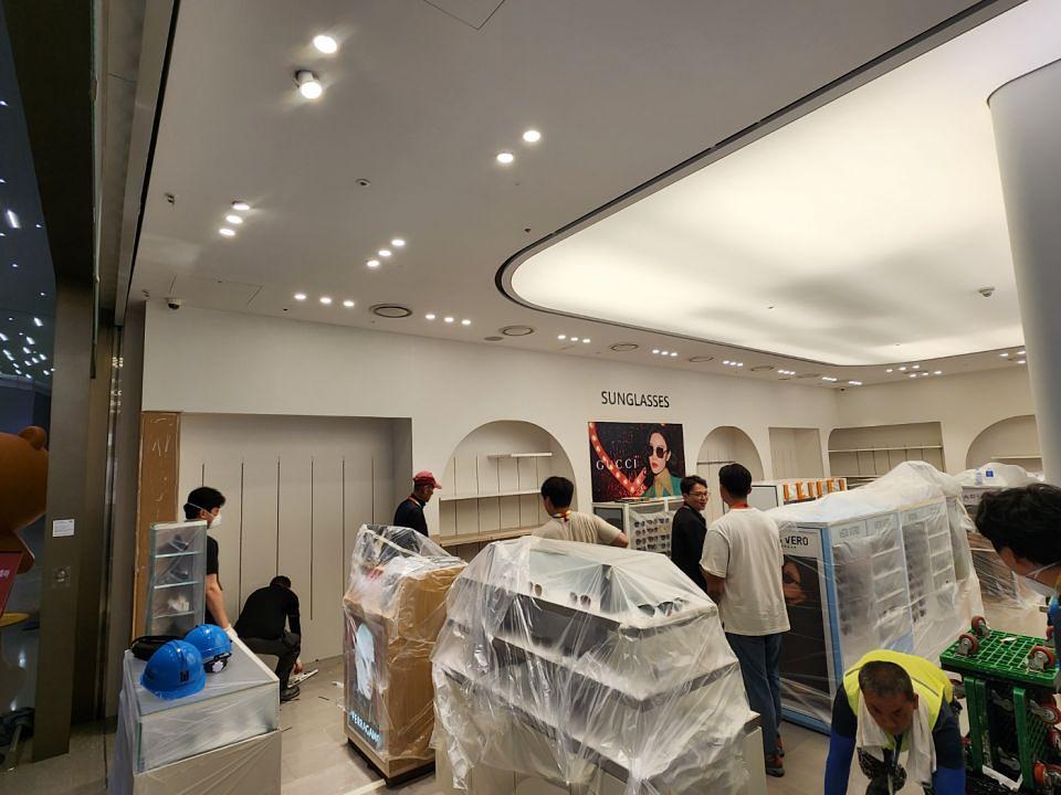 7/12 인천공항 면세점 제작 및 시공