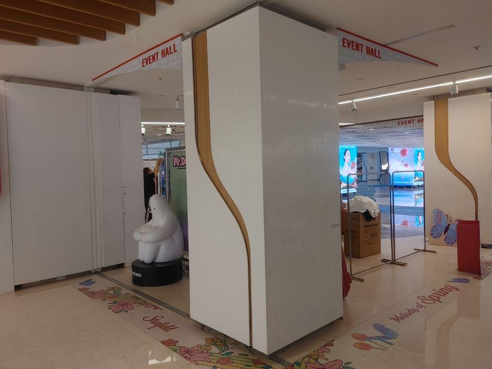 5월 16일 코엑스 / 방염시트 제작및 시공