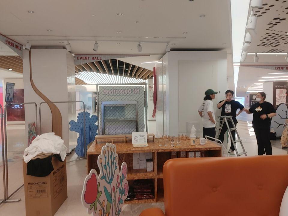 5월 16일 코엑스 / 방염시트 제작및 시공