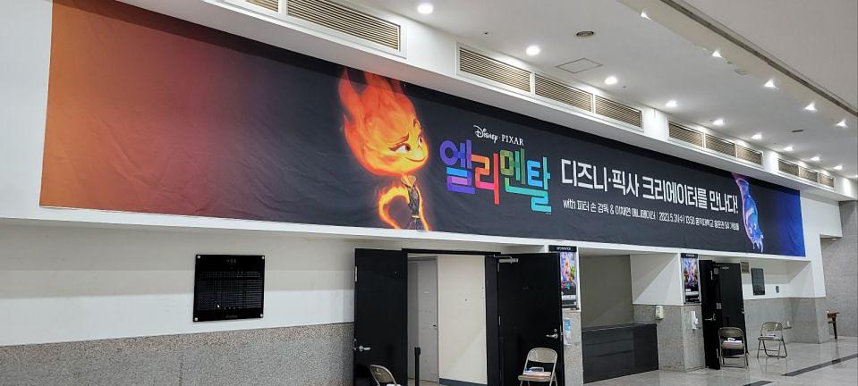 5/31 홍익대학교 홍문관행사 UV출력및 시공