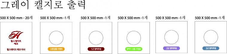 힐스테이트 에코미사 배너, POP 출력