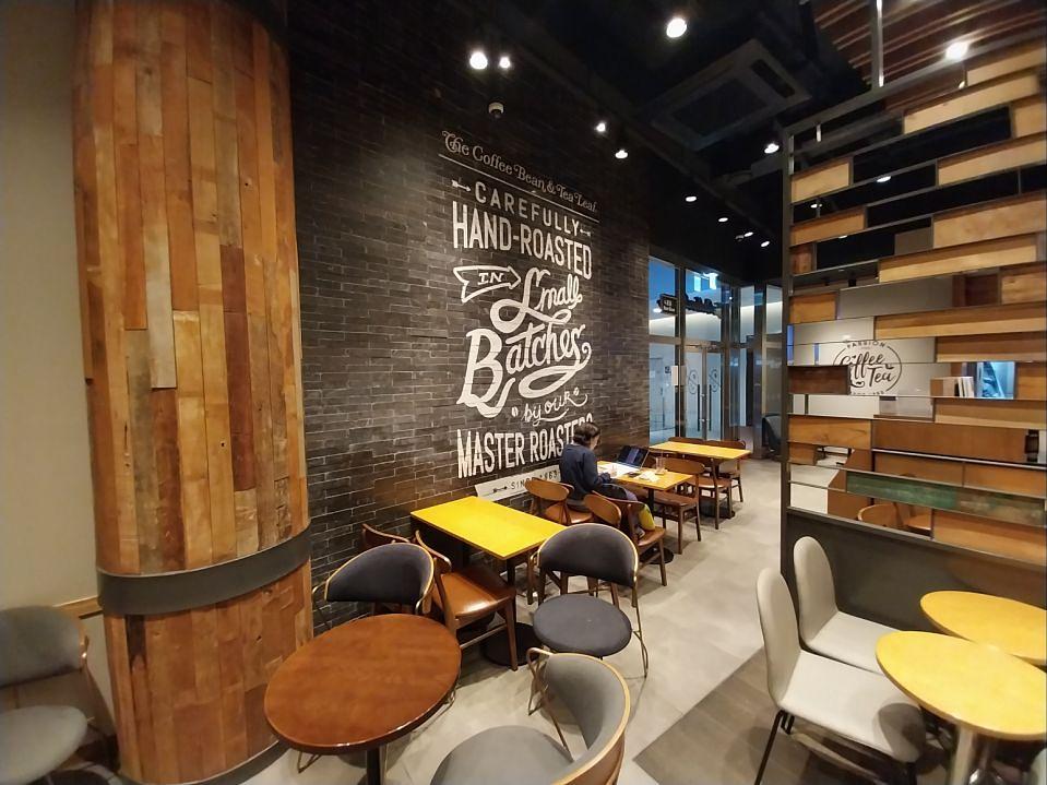 11/1 커피빈 상암한국지역정보개발원점 제작 및 시공