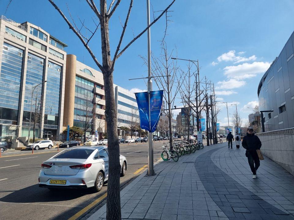 2/23 숙명여자대학교 입학식 방염현수막 제작 및 시공