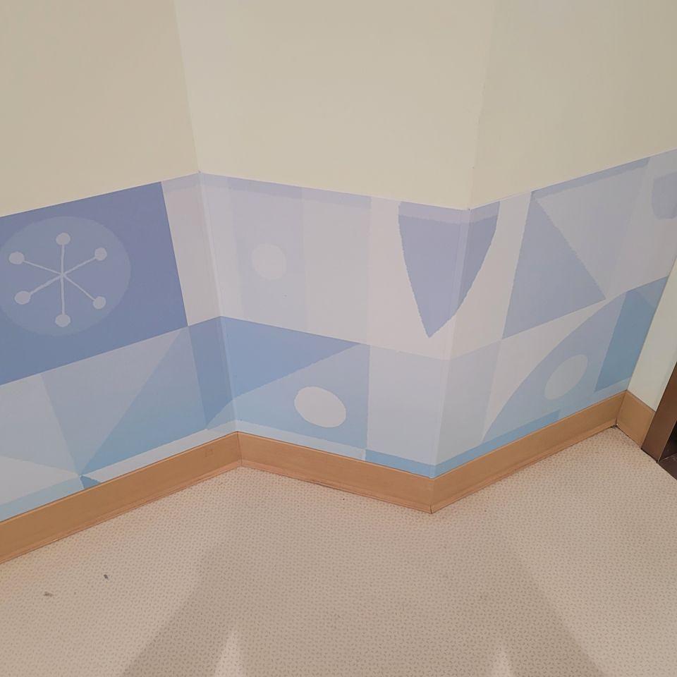 2025/09/19 삼성병원. 방염 랩핑. 제작 및 시공