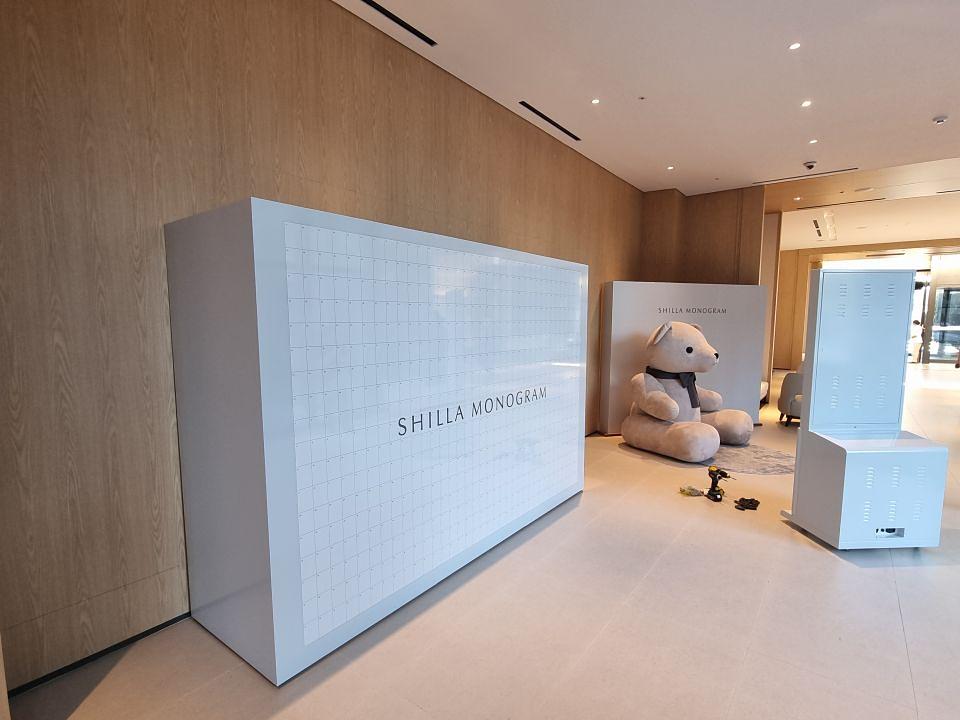 2025/07/29 강릉 신라 모노그램 제작 및 시공