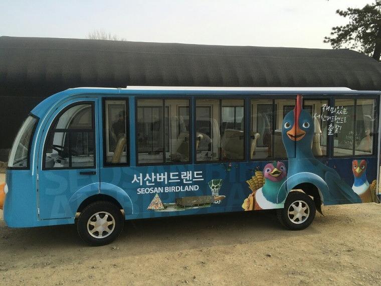 전기차버스 풀랩핑 + 입체조형물부착