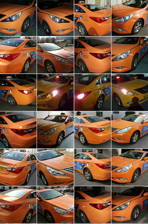 우리은행 택시광고 441대 차량랩핑