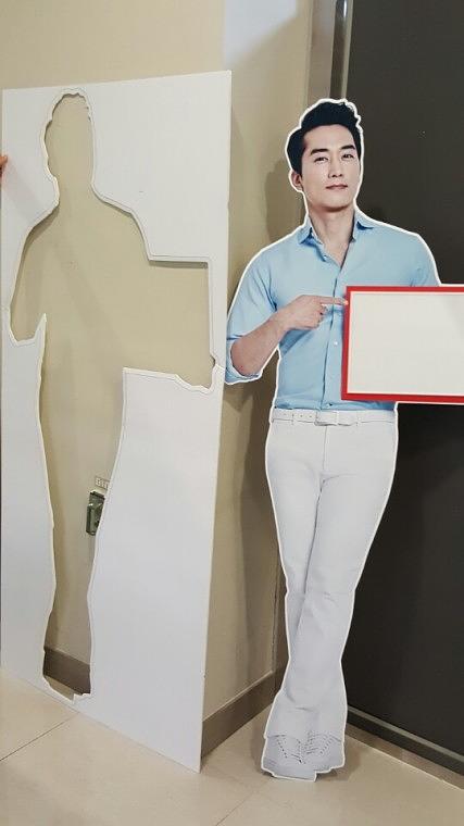SNP 송승헌 등신대+종이꽂이 추가옵션 7개