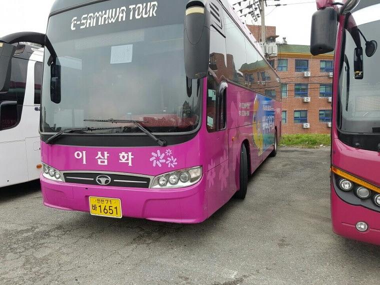 백석대학교 버스 50대 양측면 랩핑