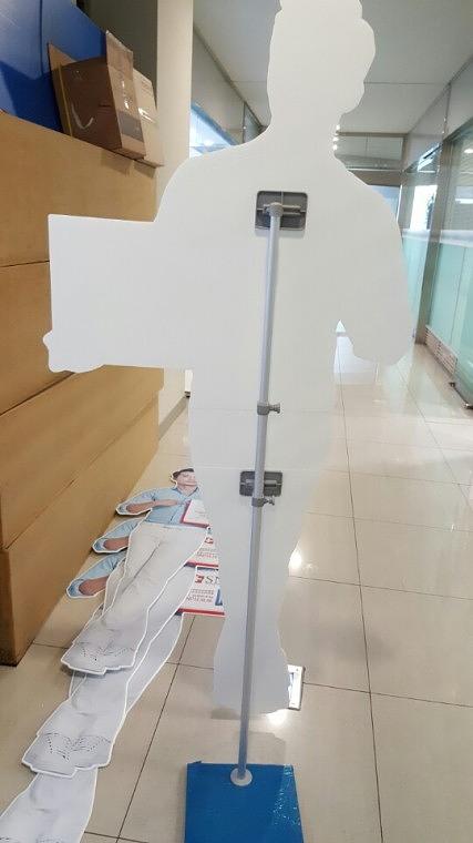 송승헌 등신대+아크릴 종이꽂이 옵션 제작