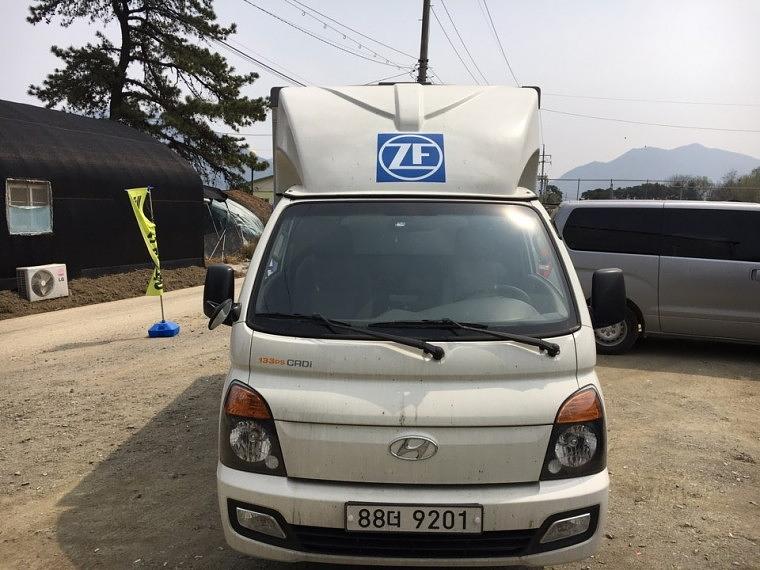 제이에프 탑차 부분랩핑