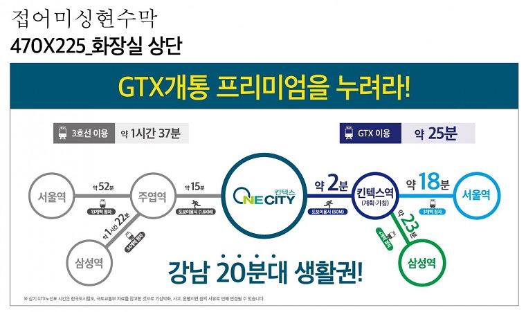 킨텍스 원시티 현수막, 시트지