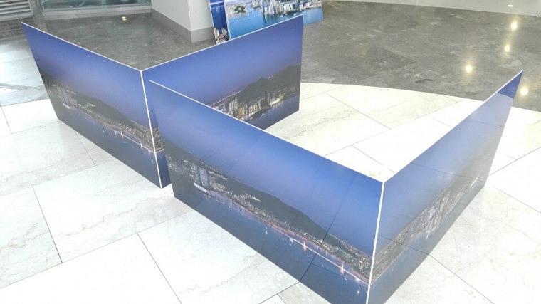 모델하우스 조감도 포맥스(2Mx70cm 8장)