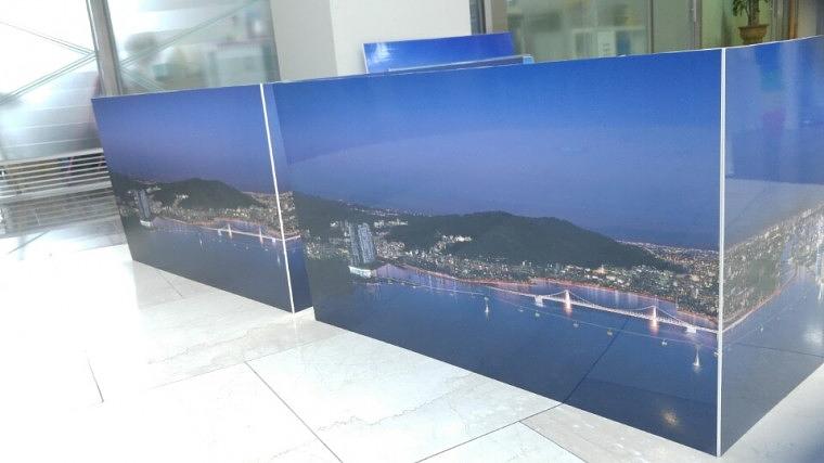 모델하우스 조감도 포맥스(2Mx70cm 8장)