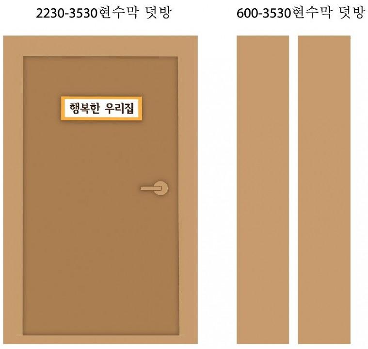 가족밥상사랑의날 행사 현수막, 시트지