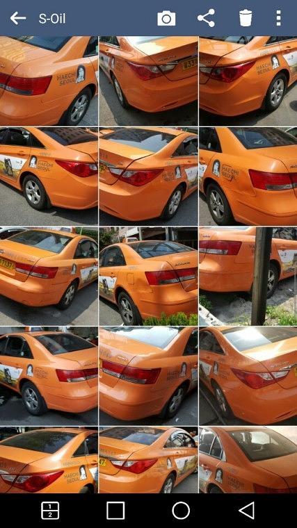 S-Oil 서울시 택시광고 1000대 랩핑
