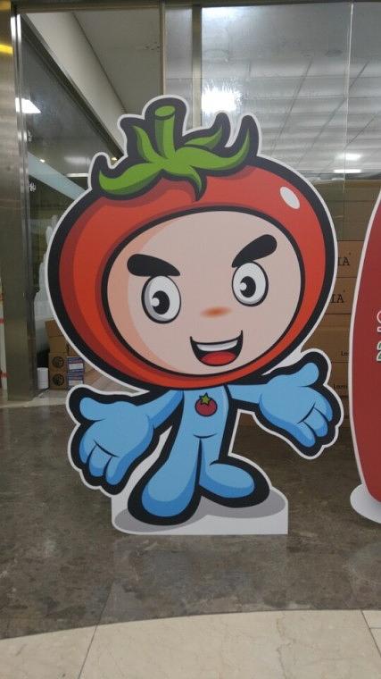 오뚜기 캐릭터 등신대