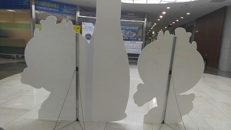 오뚜기 캐릭터 등신대