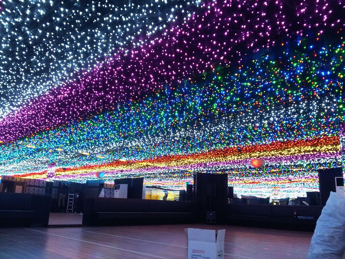 LED 벚꽃 은하수 나무, 각종 광고물 시공 전문